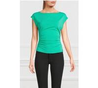 GUESS Brenda Top Pompom Blouse Green Taille: XS | Chemisiers Outlet | Femme | Vert