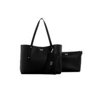 Guess Sac shopper Brenton Tote – 100% polyuréthane, compartiment spacieux – Noir