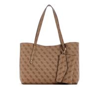GUESS Brenton Tote Latte Logo