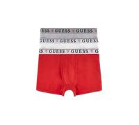 Guess Boxers Brian - Tripack coton - Bleu marine/gris/rouge sang/blanc Taille L