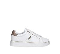 Guess Baskets basses Britz FLFBTZELE12 détails métalliques Blanc Taille 40