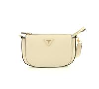 Guess Brynlee Mini sac zippé en saffiano beige