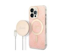 Guess Bundle Pack MagSafe 4G rose-or - iPhone 13 Pro