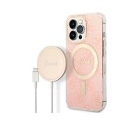 Guess Bundle Pack MagSafe 4G rose-or - iPhone 13 Pro Max