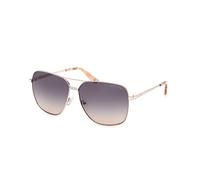 Guess by Marciano Femme GM00022 32W Lunettes de soleil Métal Or Bleu Carré Normale