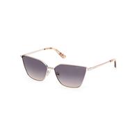 Guess by Marciano Femme GM00023 32W Lunettes de soleil Métal Or Bleu Cat Eye Normale