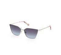 Guess by Marciano Femme GM00023 33W Lunettes de soleil Métal Or Bleu Cat Eye Normale
