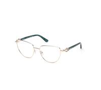 Guess by Marciano Femme GM50051 033 Montures optiques Métal Or Cat Eye Normale