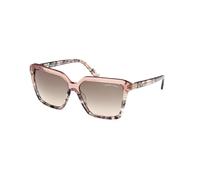 Guess by Marciano Femme Guess by Marciano GM00009 53P Lunettes de soleil Acétate Havane Vert Carré Normale