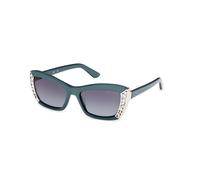 Guess by Marciano Femme Guess by Marciano GM00041 87W Lunettes de soleil Acétate Turquoise Bleu Carré Normale