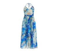 GUESS by Marciano Robe de cocktail camel / beige clair / bleu / bleu clair, Taille 40