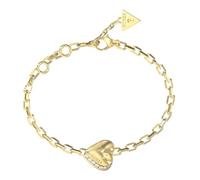 GUESS By Your Side 13mm Heart Bracelet Yellow Gold doré