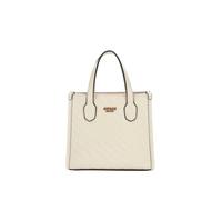 Guess Cabas Silvana 2 Comp Tote Bone