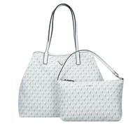 GUESS Cabas 'G Wave II' beige / blanc, Taille One Size