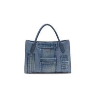 Guess Sac à main Jodi Tote Cabas Denim Multi bleu bandoulière