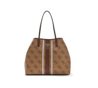GUESS Cabas 'Victoria' chocolat / noisette / blanc cassé, Taille One Size