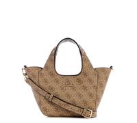 GUESS Calista 2 in 1 Mini Tote Latte Logo