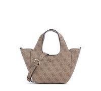 GUESS Sacs à main 'Calista' beige foncé / marron, Taille One Size
