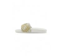 Guess - Callena Slides - Femme - Chaussures - Blanc - Taille: 36 EU