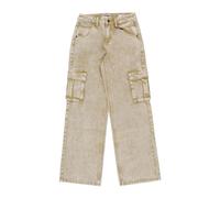 Guess - Cargo Wide Leg Jeans Blanc - Femme - Jeans - Blanc - Taille: W27