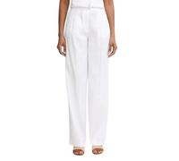 Guess - Carla Linen Pant - Femme - Pantalons - Blanc - Taille: 38 FR