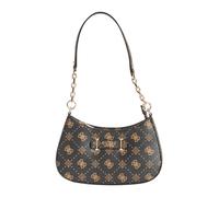 Guess - Carrie Shoulder Bag - Femme - Sacs - Brun - Taille: ONE Size