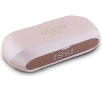 Guess Casque Bluetooth Gutwsc2Mcdsp Tws + Station D'accueil Rose/Pink Elongated Metallic Printed Logo