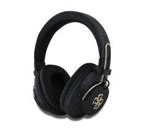CG Mobile Casque Bluetooth supra-auriculaire Guess Metal 4G Logo ENC Noir