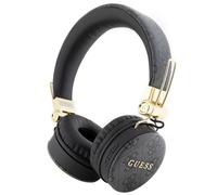 Casque Sans Fil - Guess - GUBH704GEMK - Cuir PU Noir - Autonomie 32h - IPX4