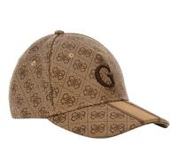 GUESS Chapeau de baseball unisexe London AM9543POL01, Beige avec logo 4G, Taille Unique