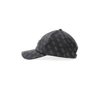 GUESS Casquette 'MILANO' gris clair / noir, Taille 55-60