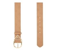 GUESS Ceinture beige pour femme - Cresidia Adjustable Pant Belt H35 300584 85 cm
