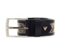 GUESS Ceinture bleu foncé pour homme - Boston Adjustable Belt H35 Sand / Blue 337246 115 cm