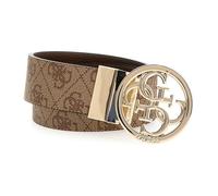 GUESS Ceinture brun clair marron pour femme - Noelle Nolana Belt Latte Logo 269101 85 cm