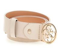 GUESS Ceinture crème pour femme - Adelard Adjustable Pant Belt Stone 284399 85 cm