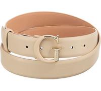 Guess Ceinture de Pantalon réglable, Beige, S Femme