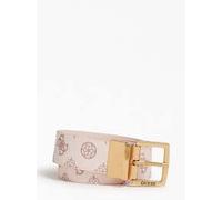 Guess Ceinture femme réversible cuir/cuir synthétique marron multilogo/noir C23GU03 BW7676VIN35, rose, Large