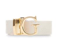 GUESS Ceinture gris clair bleu pour femme - Jena Adjustable And Reversible Pant Belt Stone Multi 326886 95 cm