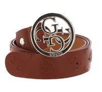 GUESS Ceinture marron pour femme - LA Femme Adjustable Reversible Belt 206540 85 cm