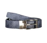 Guess - Ceinture Milano Faux Leather 4G - unisex - Accessoires - Bleu - Taille: M
