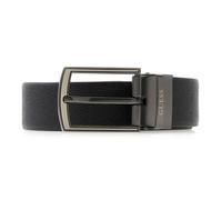 GUESS Ceinture noir en cuir pour homme - Adjustable & Reversible Belt H35 335629 105 cm