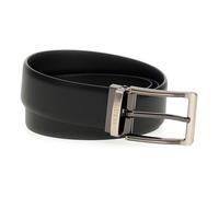 GUESS Ceinture noir en cuir pour homme - Leather Belt H35 311528 100 cm