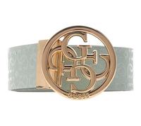 GUESS ceinture Stacey Adjustable & Reversible Belt H35 W95 Dark Sage/Pale Mocha beige menthe raccourcissable réversible