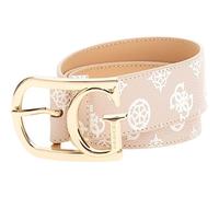 GUESS Ceinture taupe crème pour femme - Dorys Belt Sand 290862 90 cm