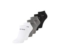 GUESS Chaussettes gris / noir / blanc, Taille 39-42