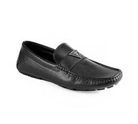 GUESS Homme Alai Mocassin de Style Conduite, Noir 001, 42.5 EU