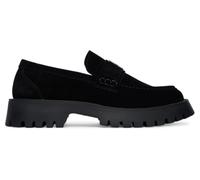 GUESS Chaussures pour homme Mocassin Gorizia Noir, Noir , 41 EU