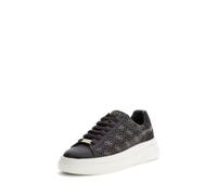 Scarpe Uomo Guess Sneaker Elba 4G Logo in Pelle Brown Ocre U25GU07 FMPVIBFAL12 42