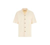 GUESS Chemise 'Knitted Bowling' jaune, Taille L