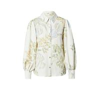 GUESS Chemisier 'MIRIAM' crème / bleu clair / kaki / vert pastel, Taille L